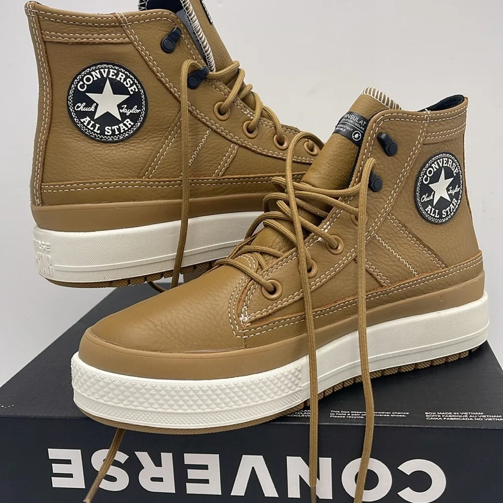 Converse WMNS High-Top Design A08556C
CTAS EQUIP WP HI
TOADSTOOL TAN/TOADSTOOL - Picture 2 of 16
